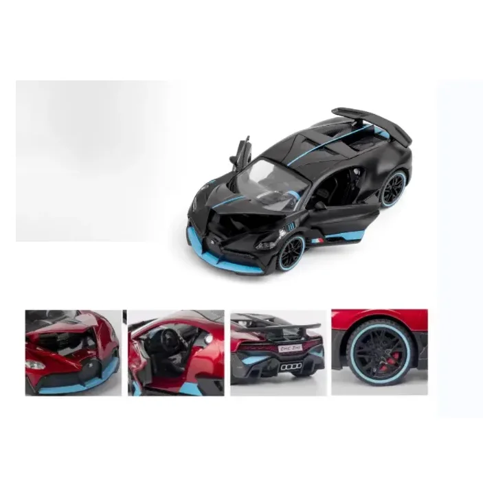 Toyhome Bugatti Divo Model Supercar Alloy Vehicle Model Kids Simulation