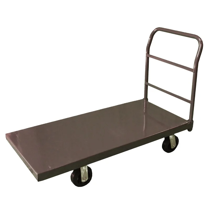 Large 1000kg Platform Trolley Heavy Duty Metal Carbon Steel Moving Objects 3 Years Shopping