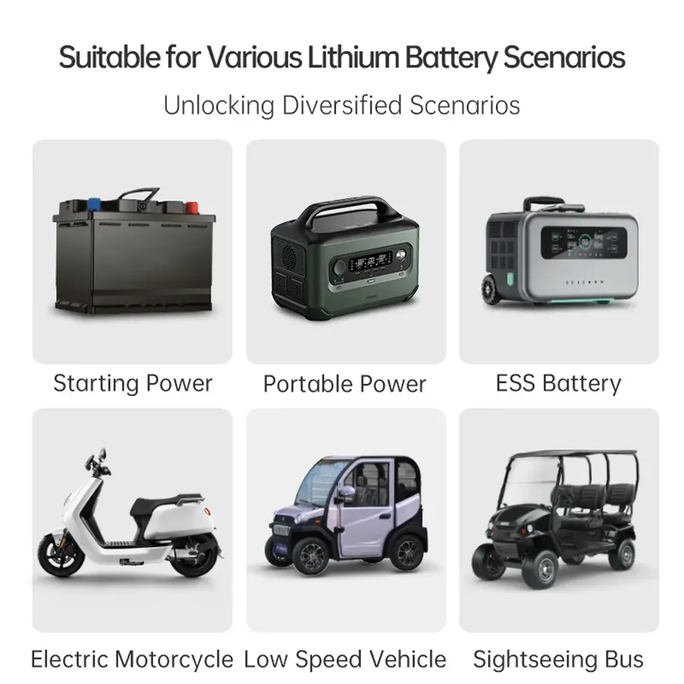 JBD 16S 2A Active Balance Board for 48V Lithium Ion Battery - 5A