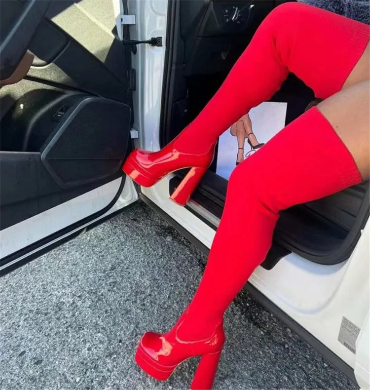 L7900ladies High Heel Shoes Sexy Boots For Women Boots 2023 Kneehigh