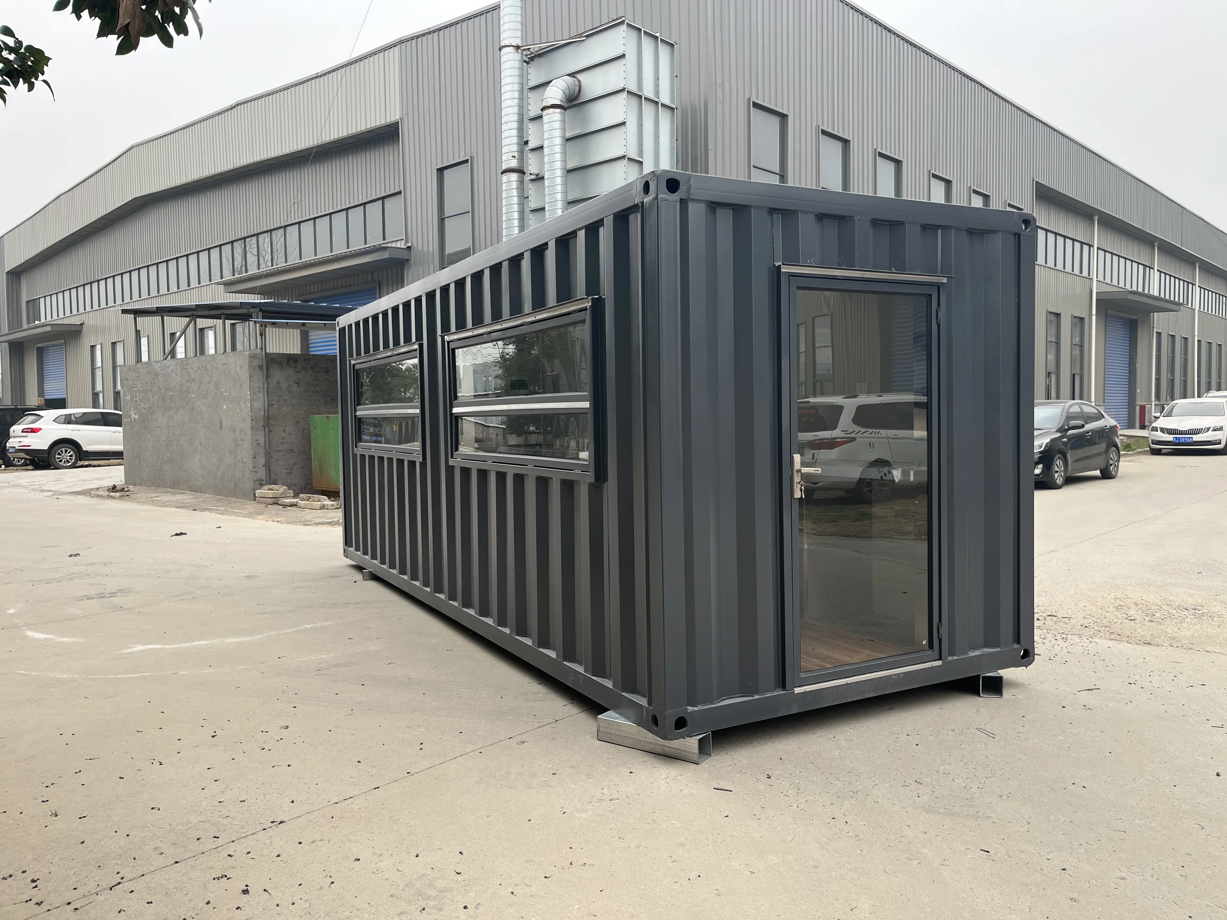 Expandable Container Restaurant - Eco Friendly Coffee Shop