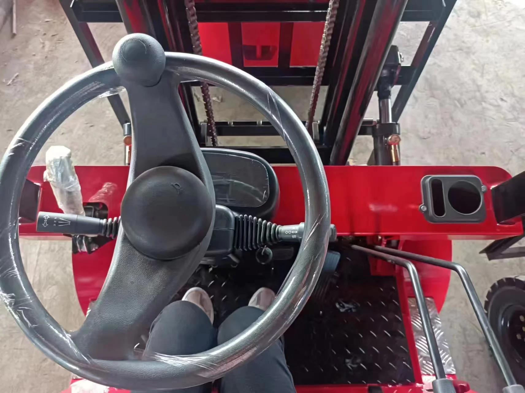 Electric Counterweight Forklift Truck 3/3.5 Tons Fourwheel Lift Truck Electric Forklift Truck