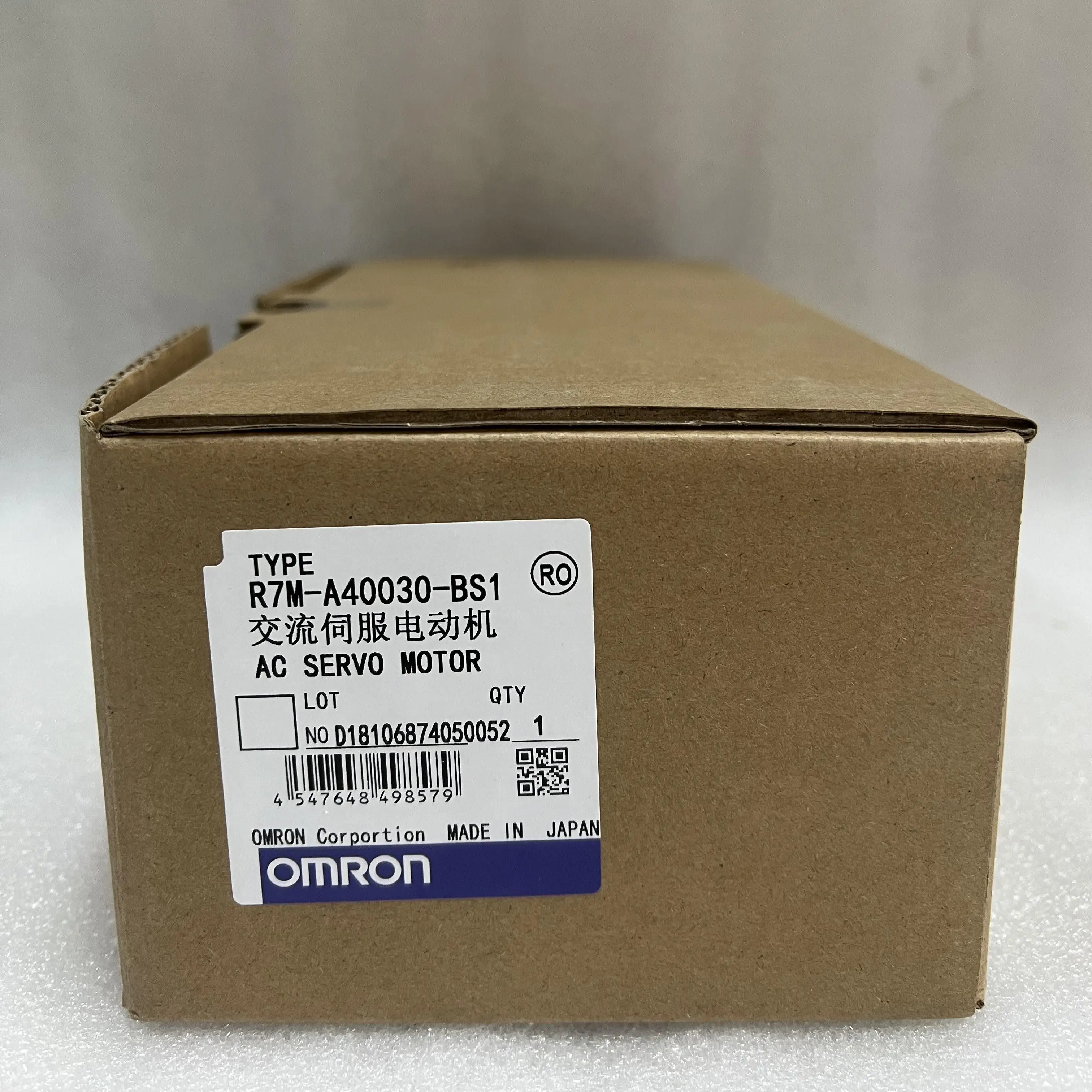 Omron AC Servo Motor R7M-A40030-BS1 Omron AC Servo Motor R7M-A40030-BS1