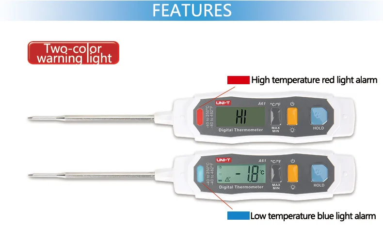 Uni-t A61 Probe Thermometer