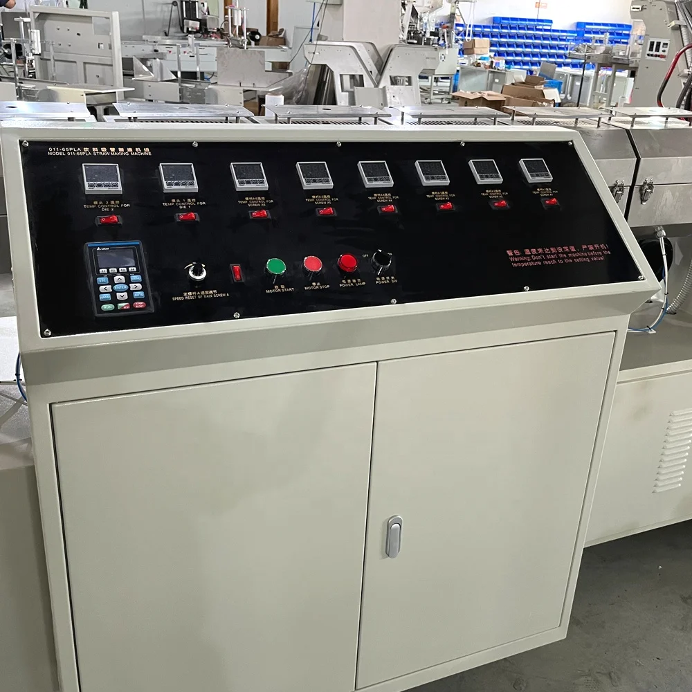 Biodegradable PLA PBS Drinking Straw Making Machine Production Line