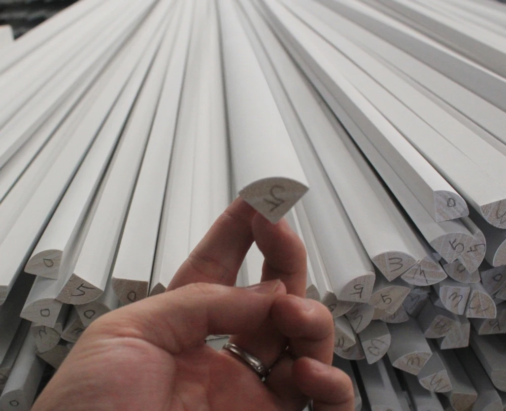 Primed MDF Moulding MDF Baseboard for Wall Corner Decoration