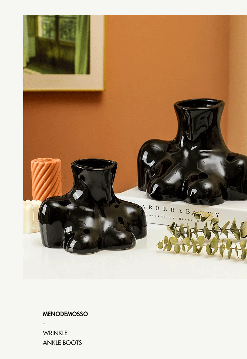 Home Accessories Decorating Vase Flowers Flower Decorative Antique Nordic Artificial Modern Ceramic & Porcelain Vases