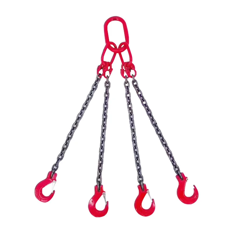 Four Legs Heavy Duty G80 Lifting Chain Sling G80 Ailoy Lifting Chain 