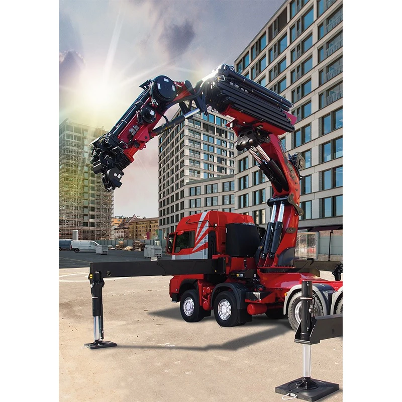 16m Lifting Height Telescopic Boom Marine Crane SPK18500