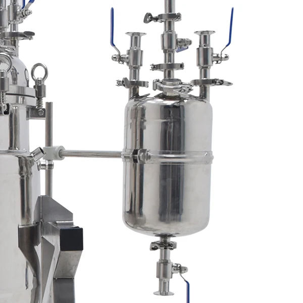 Valuen 10L Chemical Chiller Reactor 100l Electrical Reactor Stainless Steel Steam Heating Jacketed Reactor
