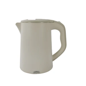 China Small Kitchen & Home Appliances Double Layers 1500w 1.5L Water Electric Kettle Thermos #304 Stainless Steel