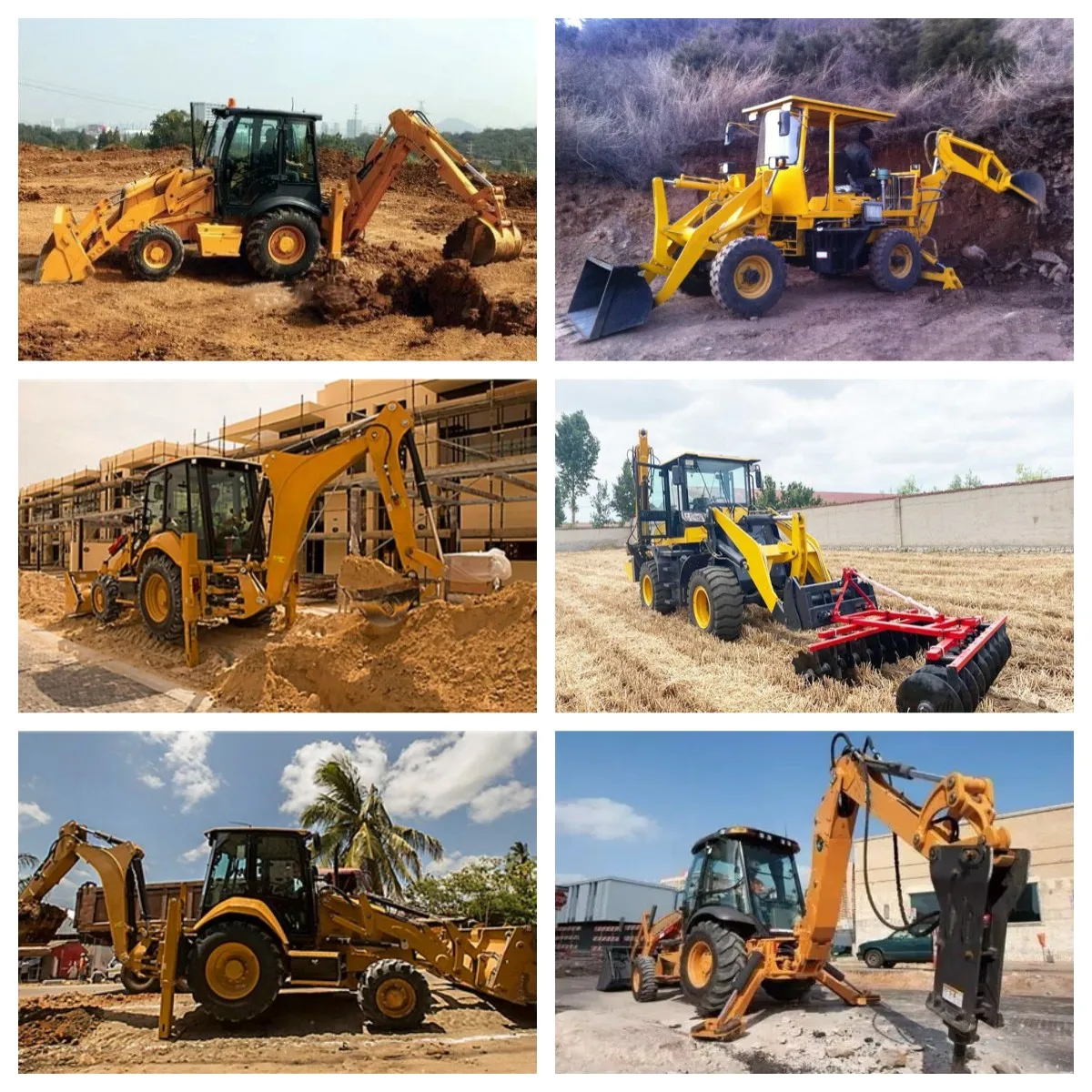 High Performance New Backhoe Loader Model 388 From Bachoe Wheel Loader ...