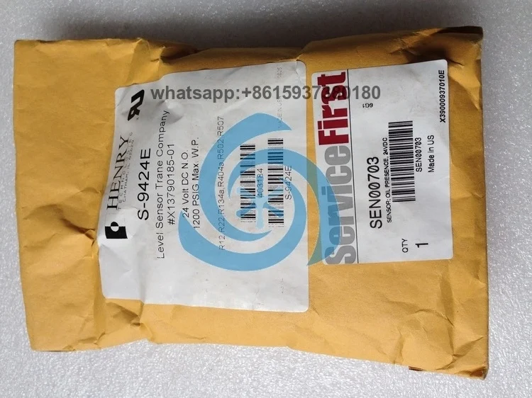 Trane SEN00703 X13790185-01 датчик уровня масла 24 вольт DC N.O. 1200PSIG MAX