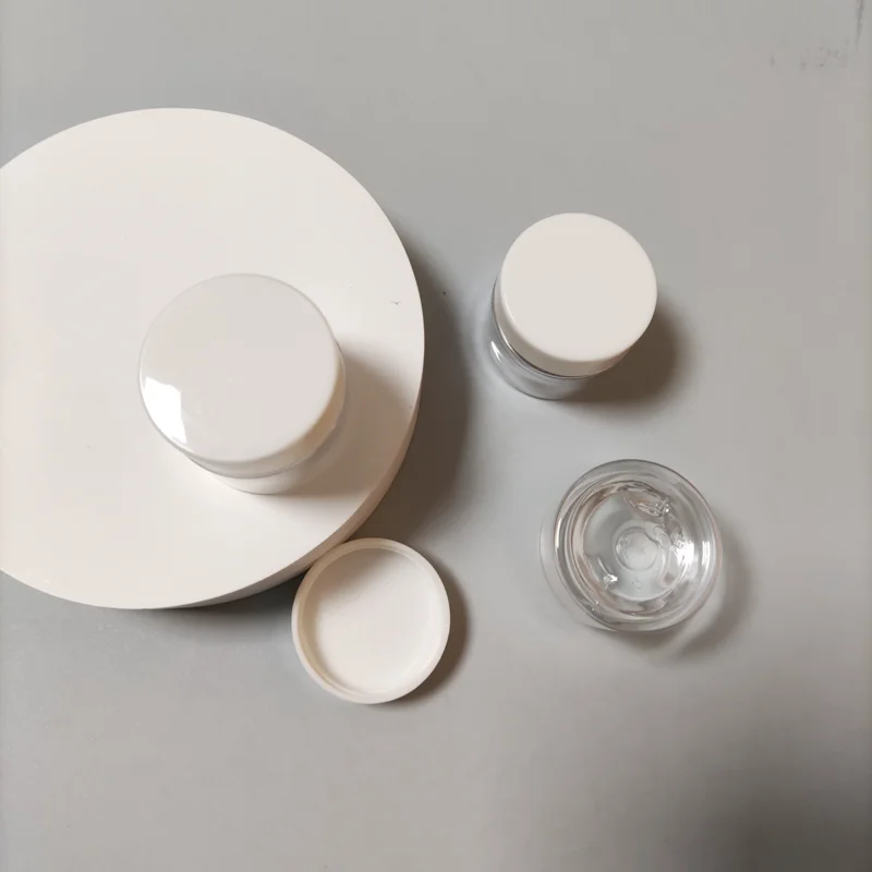 New Custom Deluxe 3 ml to 30 ml Scrub Cream Jars Plastic Cosmetic Packaging Containers