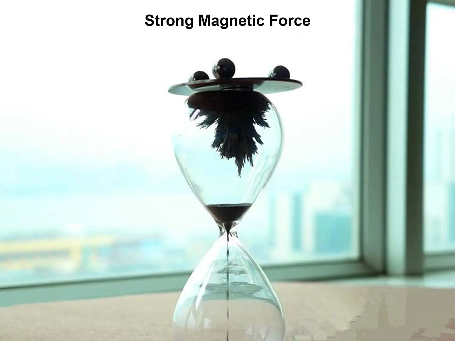 magnetic hourglass 24 hour sand timer