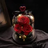 Décoration florale éternelle 3 roses (amour)