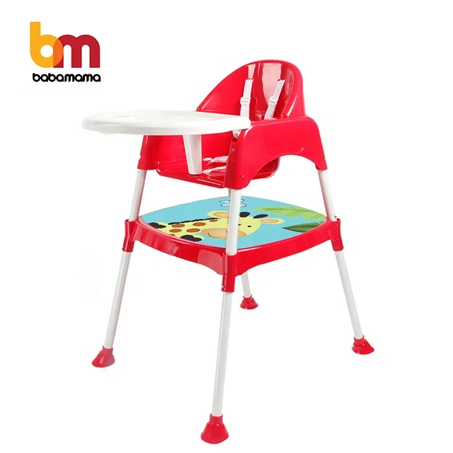 OEM ODM пользовательские высококачественные пластиковые детские обеденные высокие стулья для кормления для ресторанов