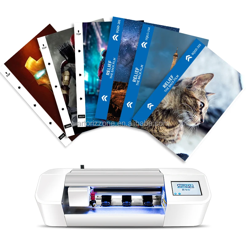 Customized DIY Make Cutting Sheet Smart Phone Back Sticker Skin Cover  for Screen Protector Cutting Machine