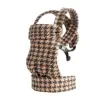 Houndstooth -Mocha
