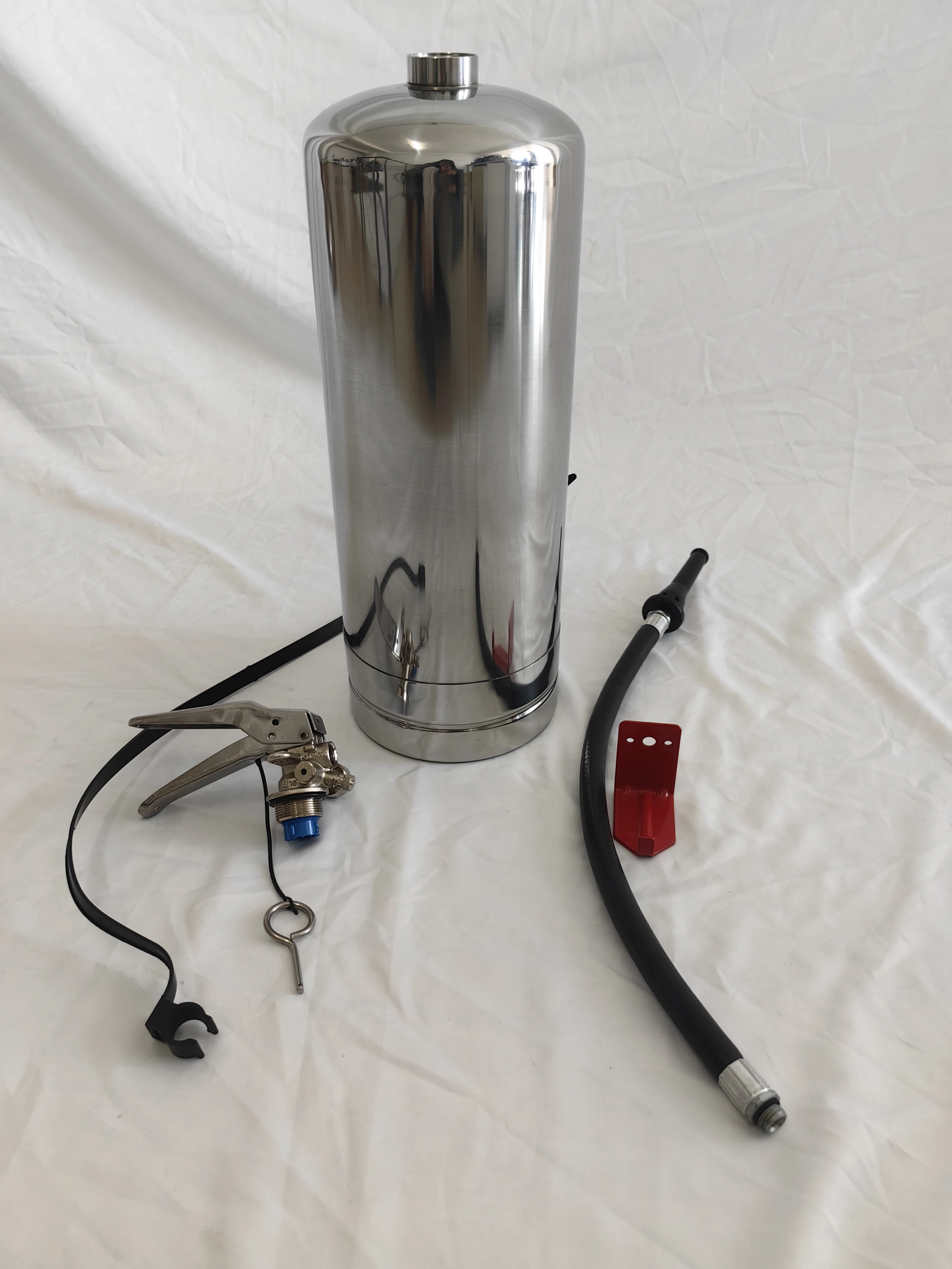2L 3L 6L 9L Empty Type Stainless Steel SUS 304 Extinguisher with All the Fire Fighting Accessories