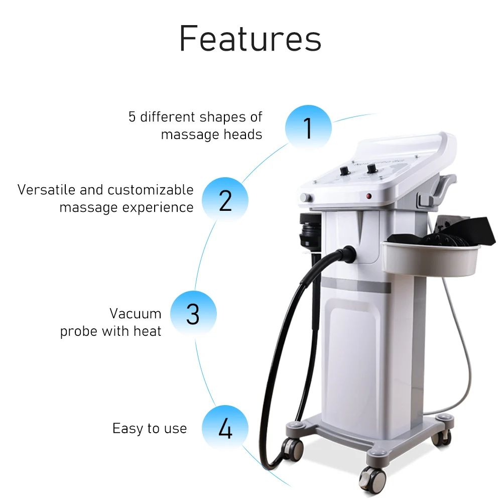 New Turbo 8G 2 in 1 Vacuum Heating Cellulite G8 Slimming Massager G8 Massage Apparatus Machine
