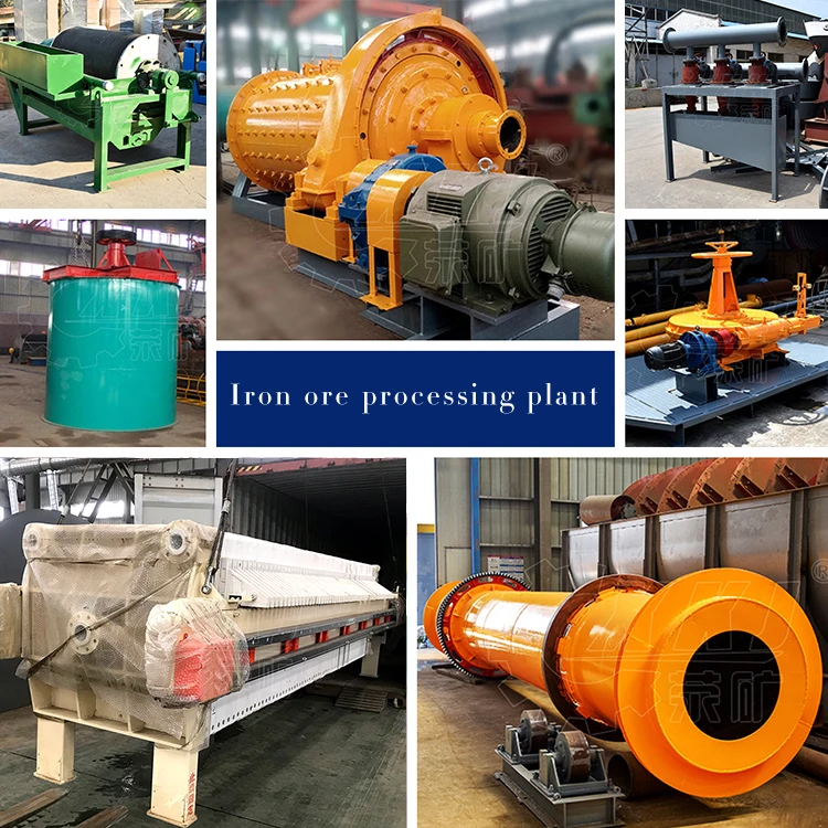 Limonite Iron Ore Dressing Process Line Siderite Processing Plant Machine