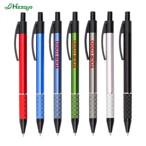 Customized 0.5mm Black Ink Metal Gel Pen Business Style with Multi-Color Options and Custom Logo Print for Office or School Use