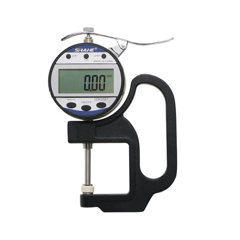 Shahe 025 Mm 0.01 Mm Digital Thickness Gauge Leather Thickness Gauge