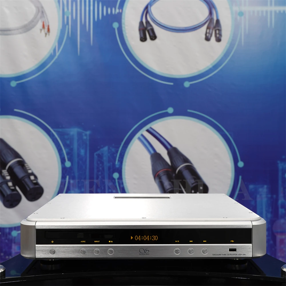 R-052 Shanling CD1.2 a Hi-end CD Player Vacuum Tube CD Player PC HiFi 24bit/192kHz USB DAC PCM1796 DAC Audiophile CD Player