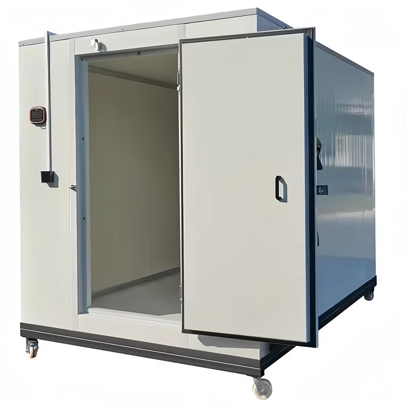 Cold Storage Cold Room Cooling System , Blast Freezer Room for Meat and Fish