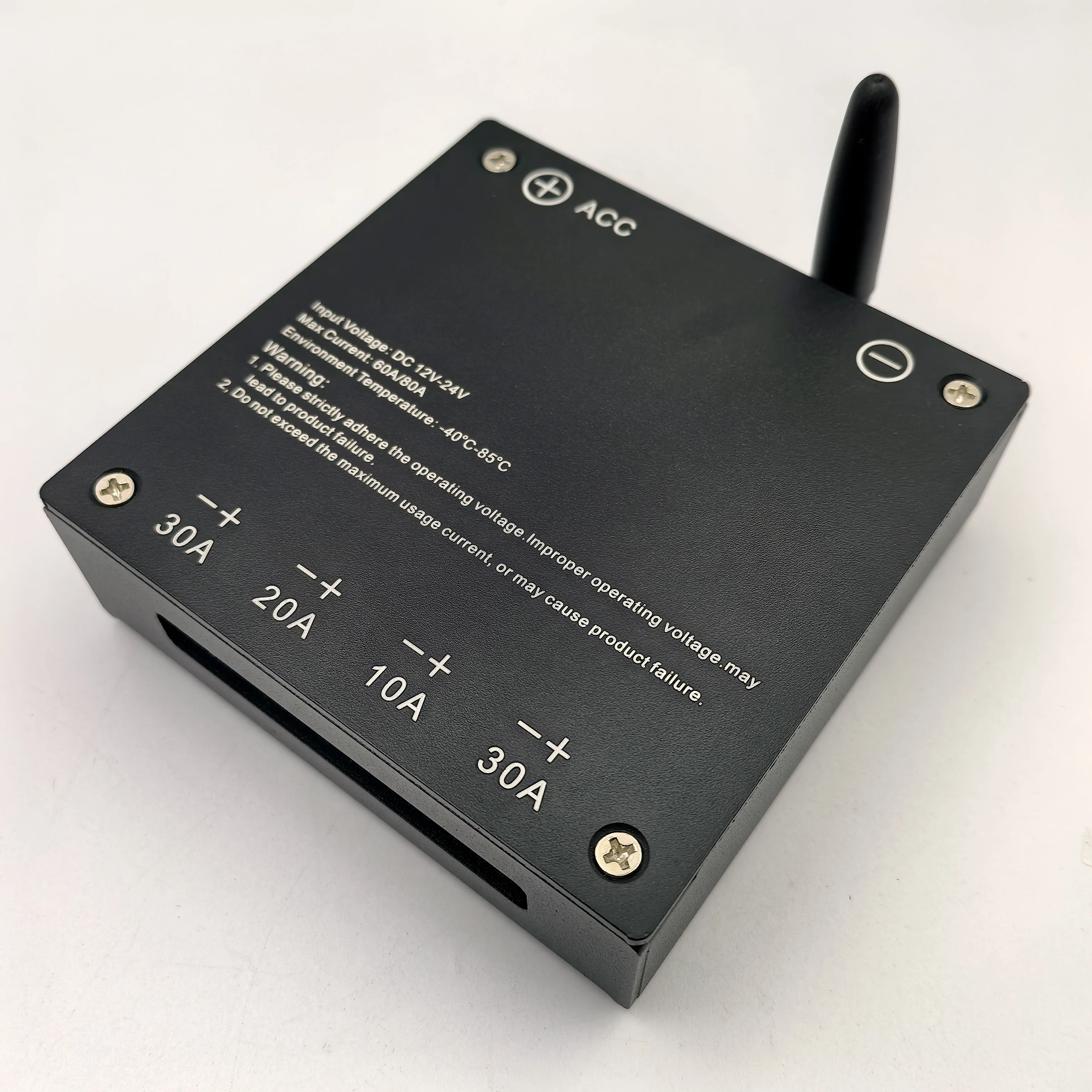 12 Volt 4Gang Wireless Remote Control Indicator LED Lights Switch Panel Universal for  Excavator Offroad Cars Boats Bus