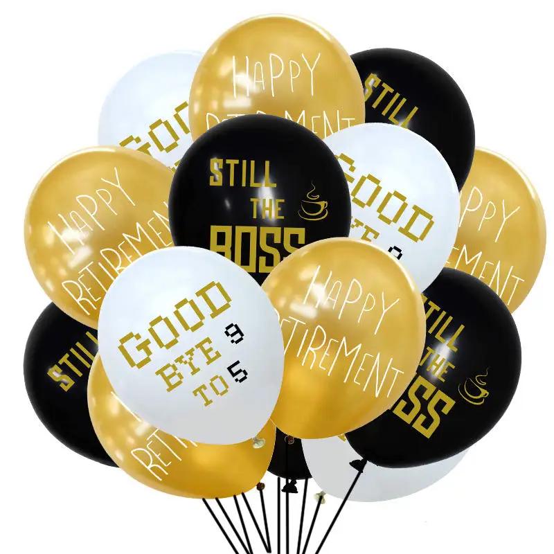 Happy Retirement Retirement Party Theme Retirement Balloon Package