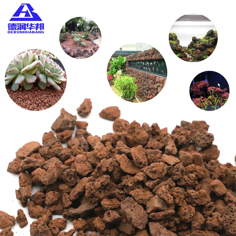 Premium Porous Volcanic Rock for Aquarium Filtration and Landscaping Non-Metallic Mineral Product