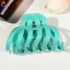Valla de silicona blanda de 9,5 cm-agujero verde-128