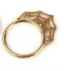 Golden mesh ring