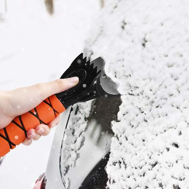 удобный пеноуловитель и съемный скребок автомобиль со снегоочистителем