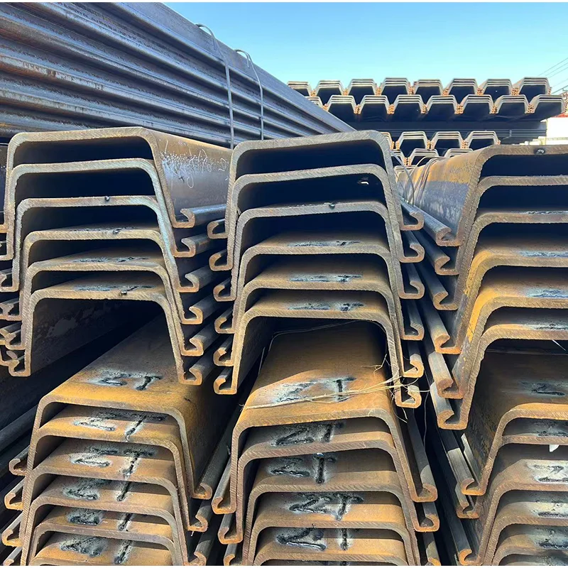 Factory Price Steel Sheet Piling Cost Hot Rolled Steel Piles Steel Sheet Pile Made In China