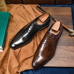 Custom Wholesale Luxury Hand Made Genuine Leather Men Dress Shoes & Oxford