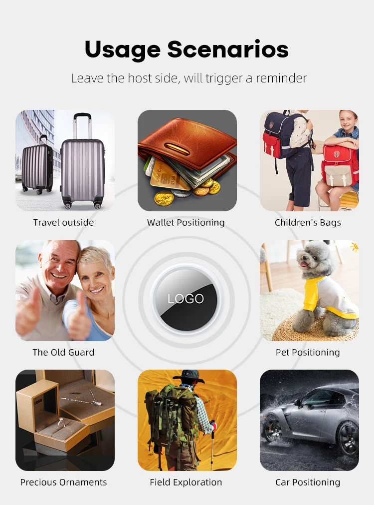 Брелок для ключей с Gps-трекером, аксессуар для ключей с датчиком, для телефона, планшета, кошелька и т. Д., с защитой от потери