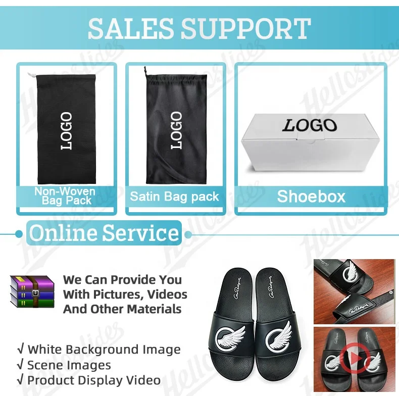 Шлепанцы helloslide с логотипом на заказ мужские шлепанцы