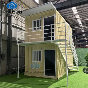 Waterproof Portable Prefab Folding Container House Stackable Insulated Soundproof Movable Foldable Prefabricated Home