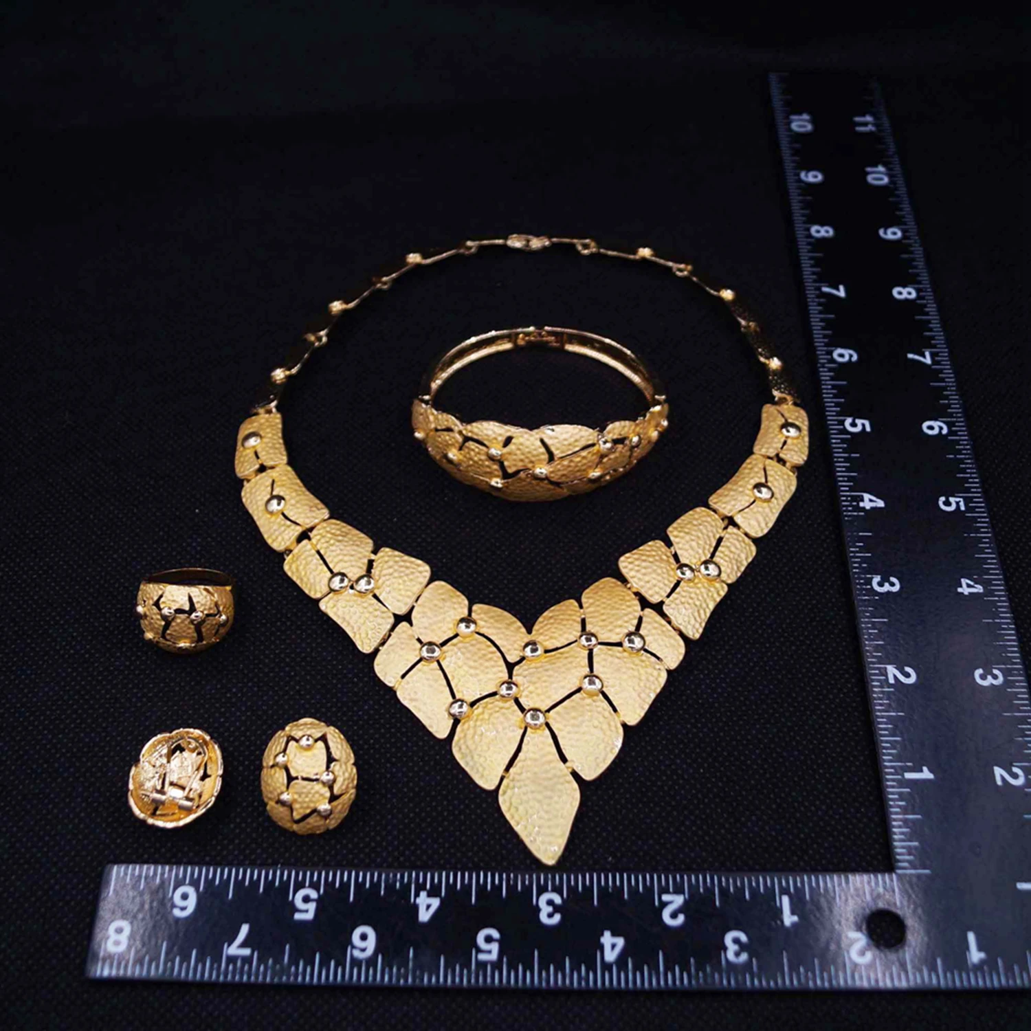 Yulaili Wholesale African 18k Wedding Jewelry Sets Online Shop