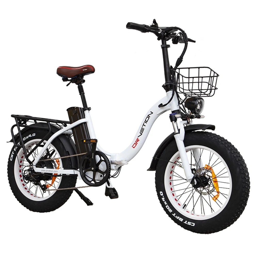 DRVETION CT20 faltbares Elektrofahrrad, 20*4,0 Zoll dicke Reifen 750 W Motor 48 V 20 Ah Batterie 45 km/h Max. Geschwindigkeit