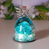 Tres dons azules de 10x15 cm con luz.