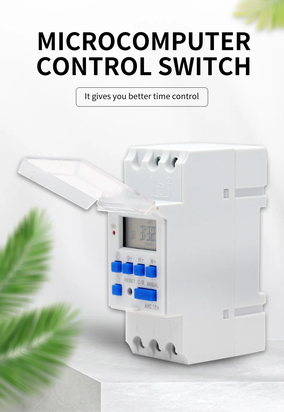 MOREDAY MDTS-30A Electronic Timer Weekly 24 Hour 220v 230v Digital Programmable Time Switch Suppliers Max 30A Timer DC