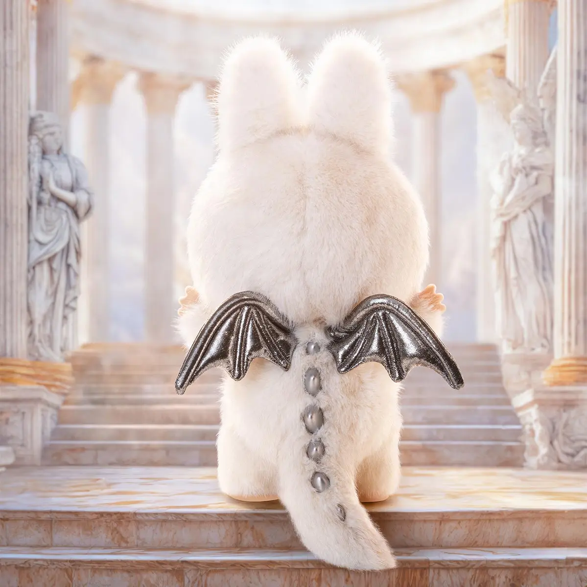 大人気Labubu ZIMOMO ラブブ Angel ホワイト ドラゴン ジモモ 大人気Labubu ZIMOMO ラブブ Angel ホワイト ドラゴン ジモモ