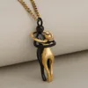 Black gold-single pendant