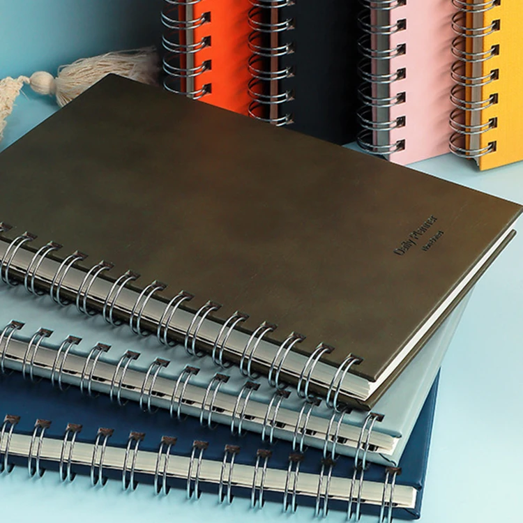 Тетрадь в твердом переплете A5 Толстая спиральная печать недорогая тетрадь для
