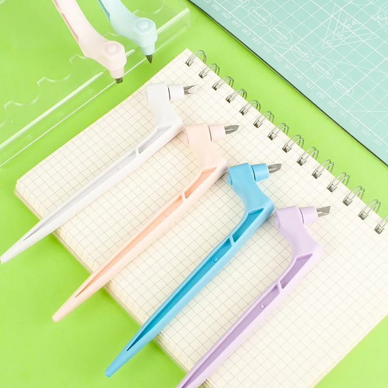 Versatile DIY Utility Craft Cutting Tools 360 Rotating Blade Knife Customized OEM Support