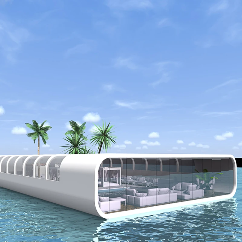 Modern Floating Center Club Water Bar Leisure Floating Platform